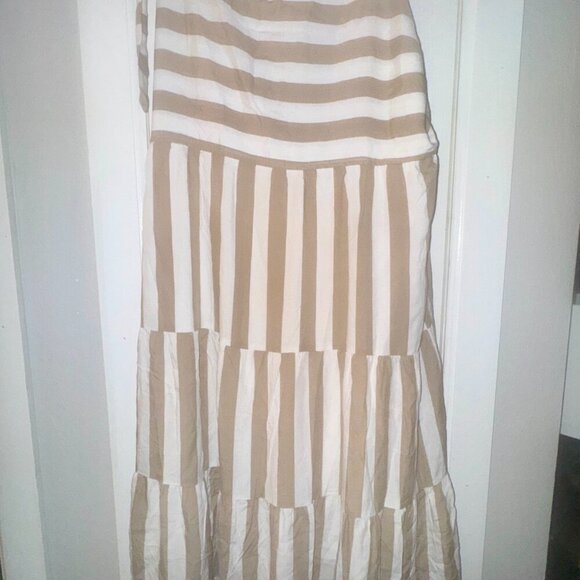 Boho Tiered Maxi Dress | Adjustable Straps | NWT - Picture 4 of 5